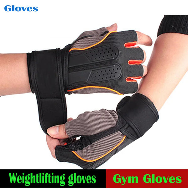 Slip Resistance Tactical Weightlifting Gloves